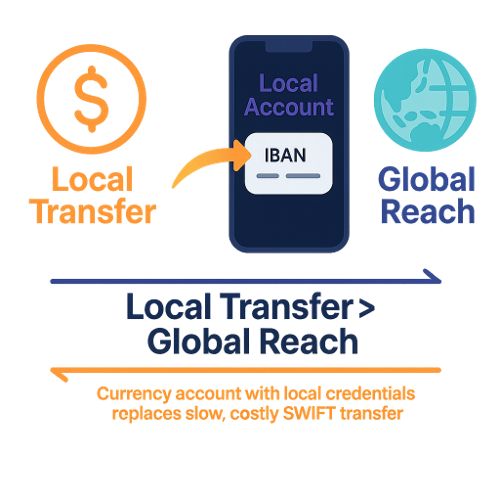 Localized International Transfers